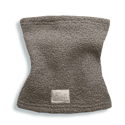 Zimný nákrčník Teddy fleece double Brown Esito
