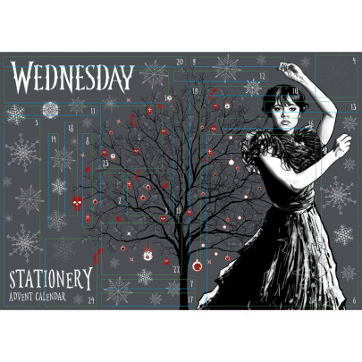 Wednesday adventný kalendár (papierenský)