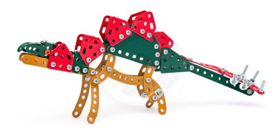 Stavebnica Stegosaurus 172 ks v krabici 13x18x5 cm Merkúr