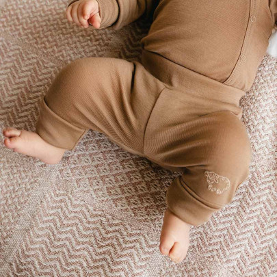 Merino rastúce legíny karamelovej Eevi