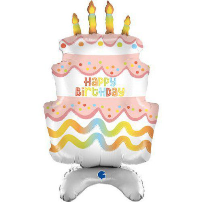 Torta samostojacia HB 38"/97 cm fóliový balónik nafukovací