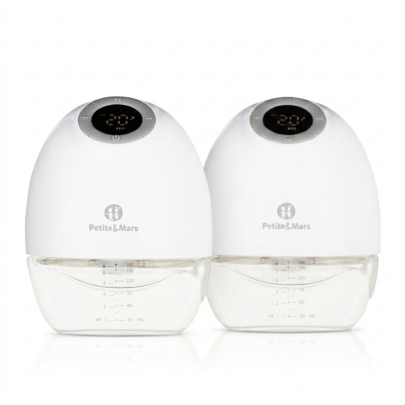Odsávačka materského mlieka elektrická handsfree Gaia Duo Petite & Mars