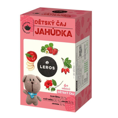 Detský čaj Jahôdka Leros