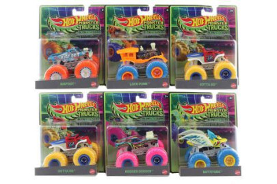 Hot Wheels Monster Trucks svietiaci v tme