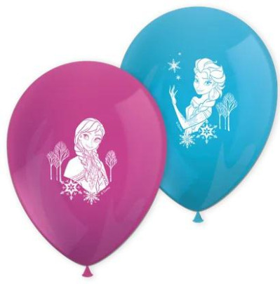 Latexové balóniky Ľadové kráľovstvo 26 cm - 8 ks