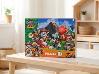 Paw Patrol: Dino Movie puzzle 32 x 23 cm 60 dielikov