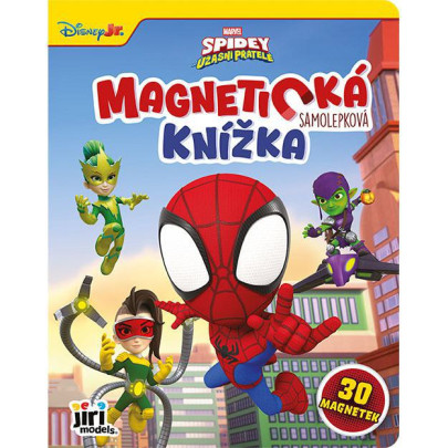 Magnetická samolepková knižka Spidey