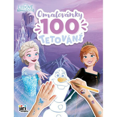 Maľovanky a 100 tetovaní Ľadové kráľovstvo