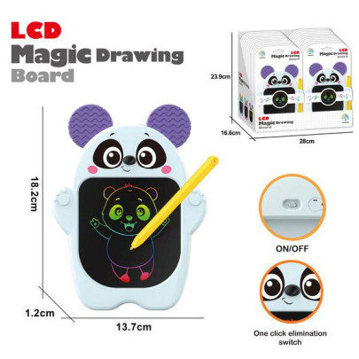 Kresliaca LCD tabuľka 18,2 x 13,7 cm Panda