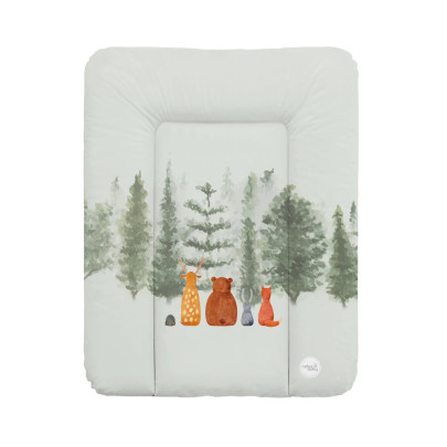 Podložka prebaľovacia mäkká malá 50 x 70 cm Basic Ceba Forest Companions