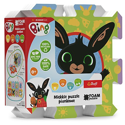 Penové puzzle Bing 32 x 32 x 1,5 cm Trefl