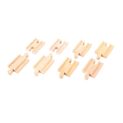 Spojky koľají 7 cm 8 ks Bigjigs Rail
