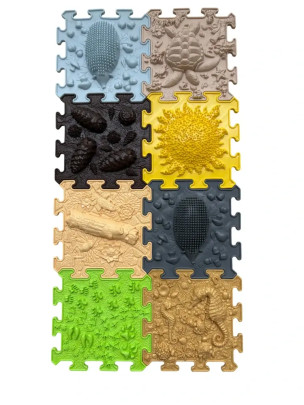 Masážne ortopedické mini podložky set 8 ks - mini set OrtoNature