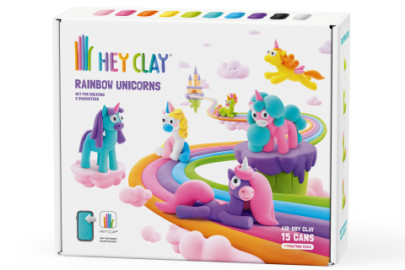 Kreatívna sada - jednorožce Hey Clay