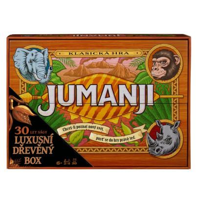 Spoločenská hra Jumanji drevená edícia