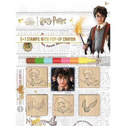 Pečiatky 5+1 s voskovkou Harry Potter