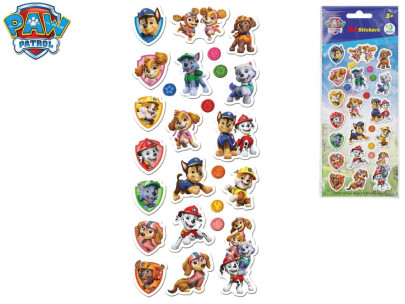 Paw Patrol sada 3D samolepiek
