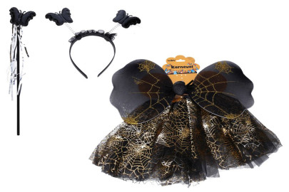 Set karneval - motýľ čierny