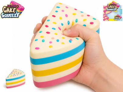Mega squeeze tortu strečový jumbo 12cm