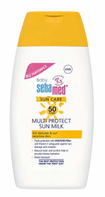 Sebamed Baby opaľovacie mlieko bez parfumu SPF50 200 ml
