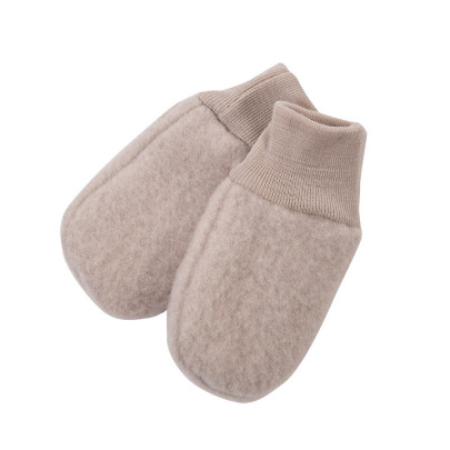 Merino rukavičky béžovej 0 - 6 m Eevi