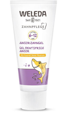 Junior zubný gél s fluoridom 50 ml Weleda