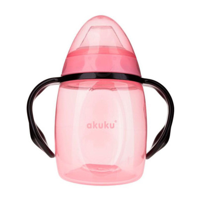 Hrnček naklonený so silikónovým náustkom Akuku 280ml