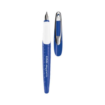 Pero bombičkové my.pen M modro-biele Herlitz