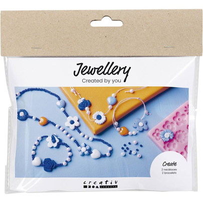 Kreatívna súprava Mini Craft Kit Jewellery Flowers Creativ Company
