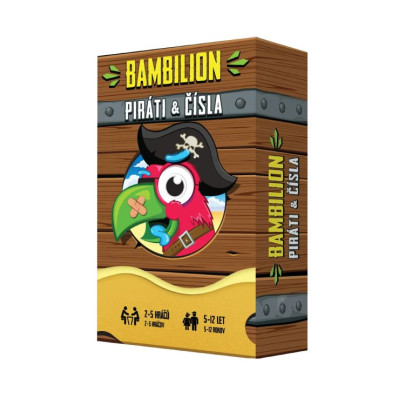 Bambilion: Piráti a čísla - súbor detských hier