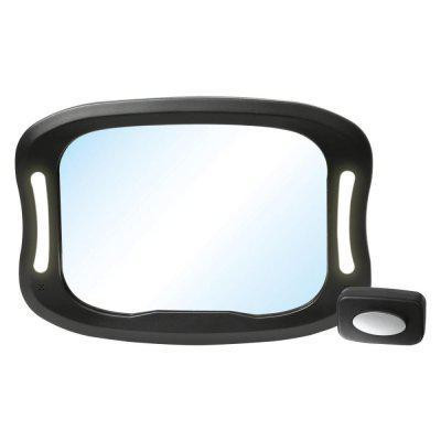 Zrkadlo do auta s LED osvetlením Black Freeon