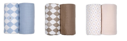 Swaddler Solid Matcha 2 balenia 110 x 110 cm Lodger
