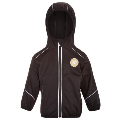 Bunda softshell Stretch Čierna - Veľ. 116