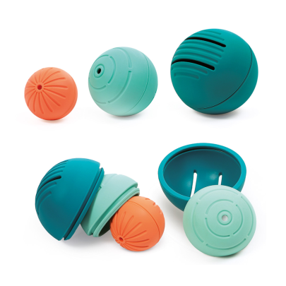 Loptičky silikónové Ball in Ball Ludi