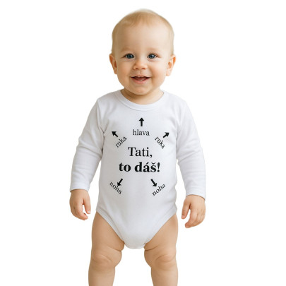 Body s potlačou New Baby Oci, to dáš!