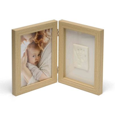 Double frame Wood Happy Hands