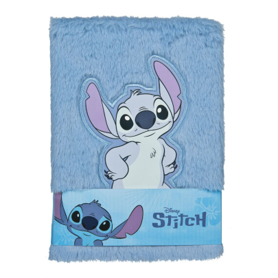 Plyšový zápisník A5 Stitch