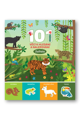 101 vecí na hľadanie a nalepovanie - Zvieratá