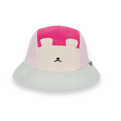 Klobúčik s UV ochranou Bear Raspberry KiETLA FUN OURS‘ON