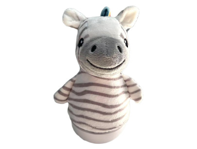 Zaspávacia zebra Roly Poly s efektmi 16 cm