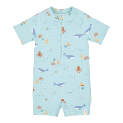 Plavky krátky rukáv Ocean Friends Little Dutch