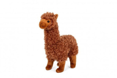 Lama Alpaka plyšová 30cm hnedá 0m+