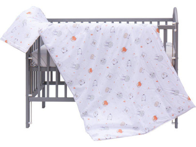 Obliečky do postieľky 2 dielne, 90 x 120 cm, Labra Scarlett