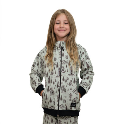 Mikina na zips Naše Orličky Olive Esito