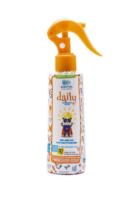 Prírodný opaľovací krém v spreji 200 ml Babyton