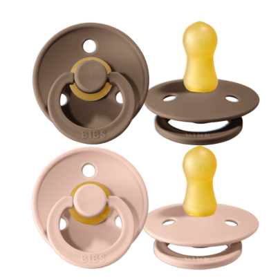 Cumlíky kaučuk 2 ks 0-6 mesiacov Colour Bibs