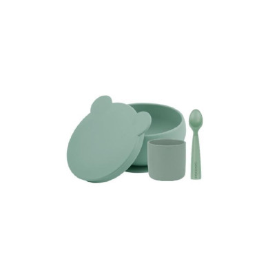 Set na stolovanie BLW I Minikoioi RIVER GREEN 2. AKOSŤ