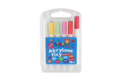 Akrylové fixky 12 ks created
