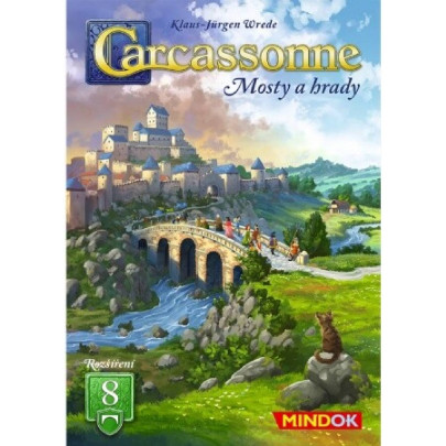 Carcassonne 8. rozšírenie: Mosty a hrady (2025)
