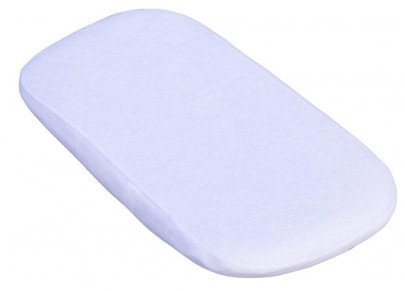 Prestieradlo Scarlett do kočíka - 75x35 cm - biele